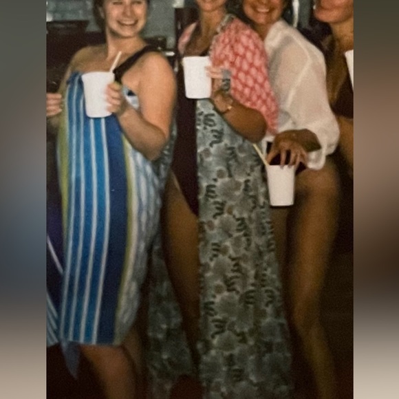 ZARA WOMAN'S ECRU FLORAL MIDI OVERSIZED DRESS COTTON SIZE S - Picture 4 of 4